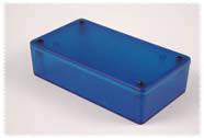 Hammond 1591XX TBU Series Blue ABS Plastic Enclosures Hammond Hammond 1591XX TBU Series Blue ABS Plastic Enclosures Hammond